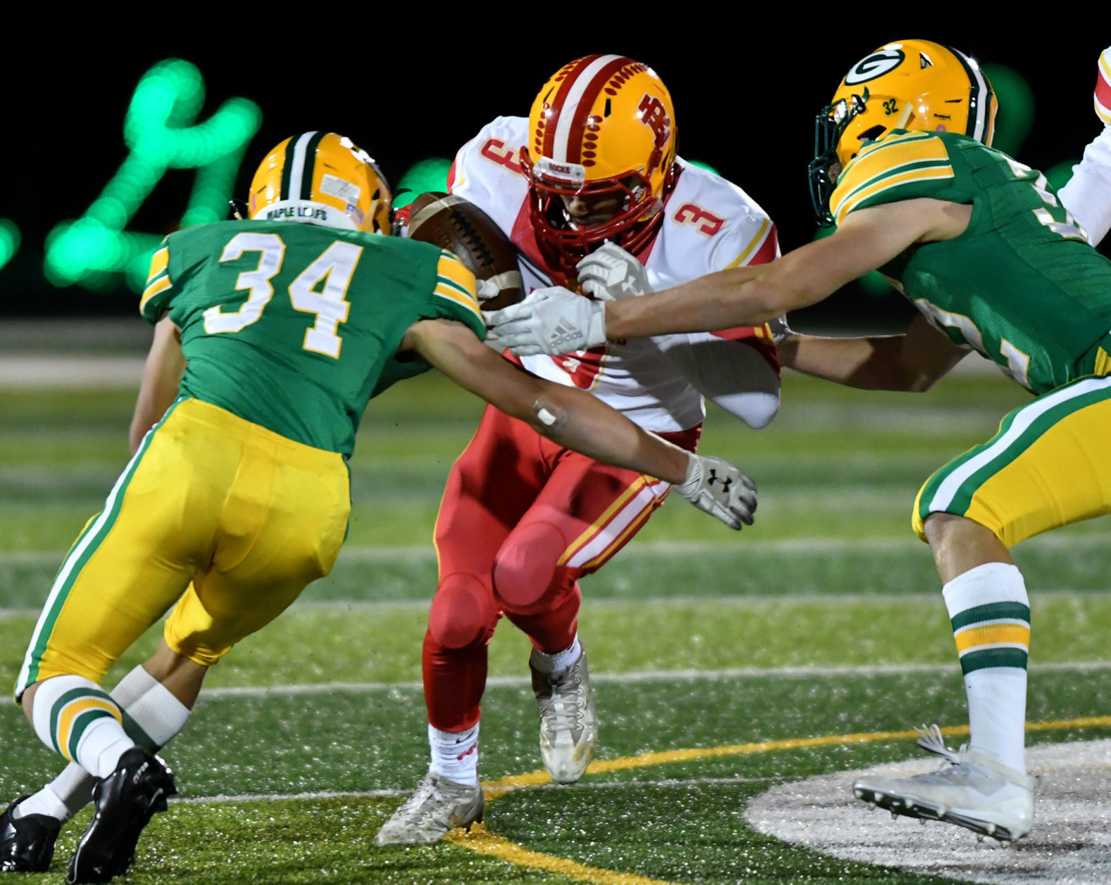Rock Island vs Geneseo football.